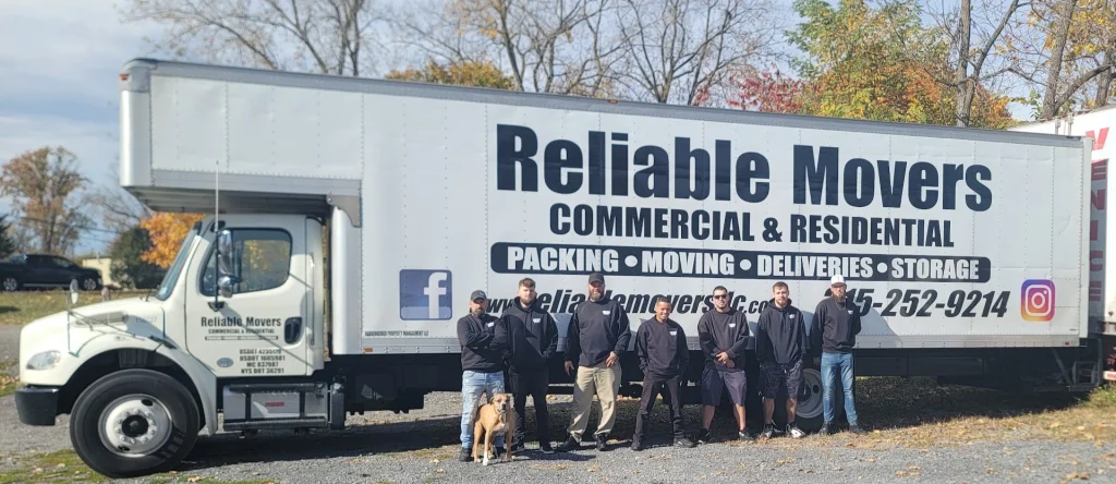 Reliable Movers moving crew and owner Michael Morgan
