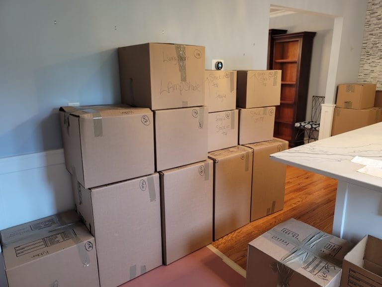 Reliable Movers crew completing a residential move near Baldwinsville NY