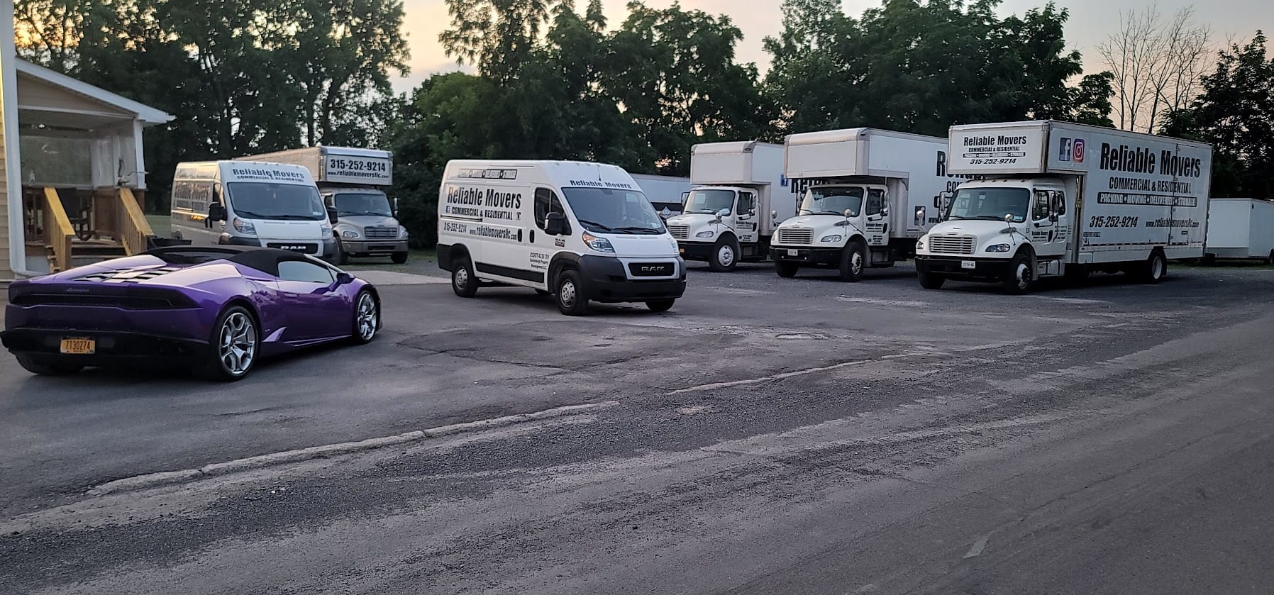 Moving Trucks Reliable Movers