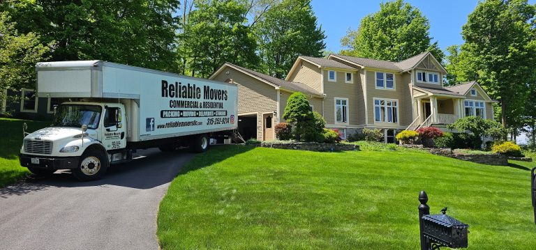 Reliable Movers completing a professional moving job near Clay New York