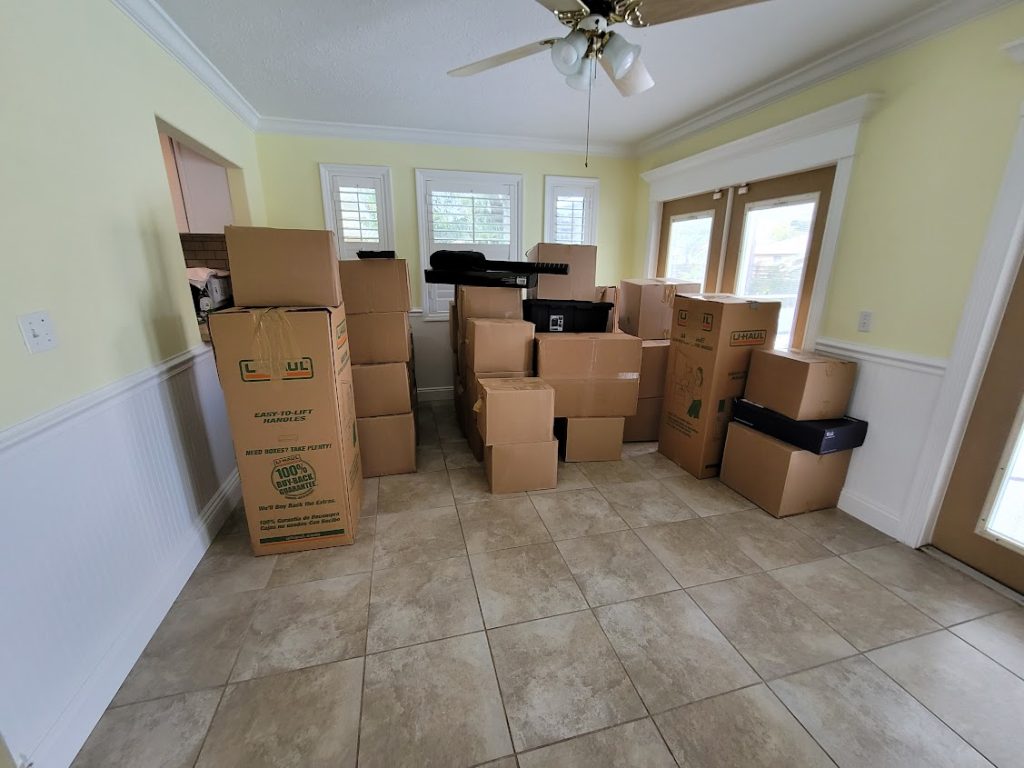 Full-service packing for interstate move to North Carolina