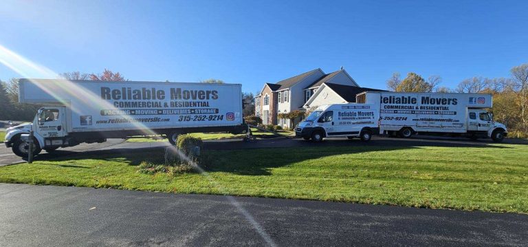Reliable Movers loading furniture for a move
