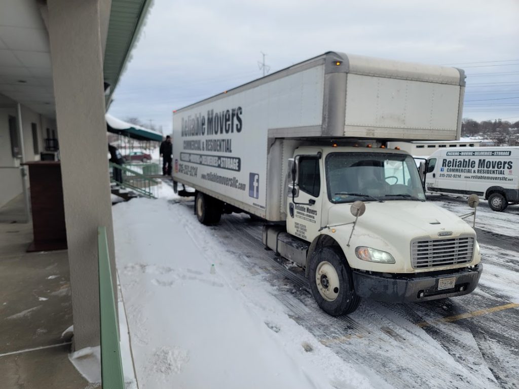 Oswego office move completed by Reliable Movers crew — December 15, 2025