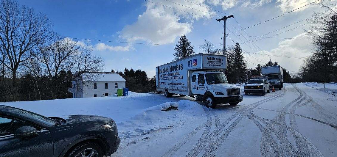 Reliable Movers completing a residential move in Central New York