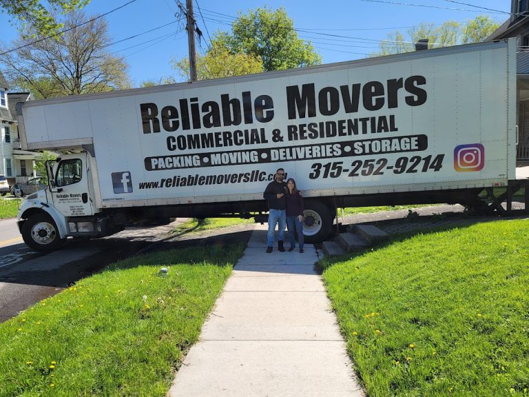 Happy customer after a successful local move with Reliable Movers