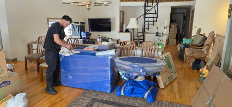 Reliable Movers professional packing for an interstate household move