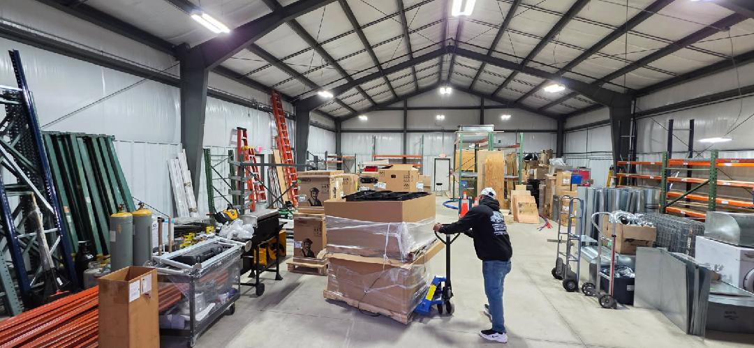 Reliable Movers warehouse relocation specialists moving commercial warehouse inventory in Buffalo NY