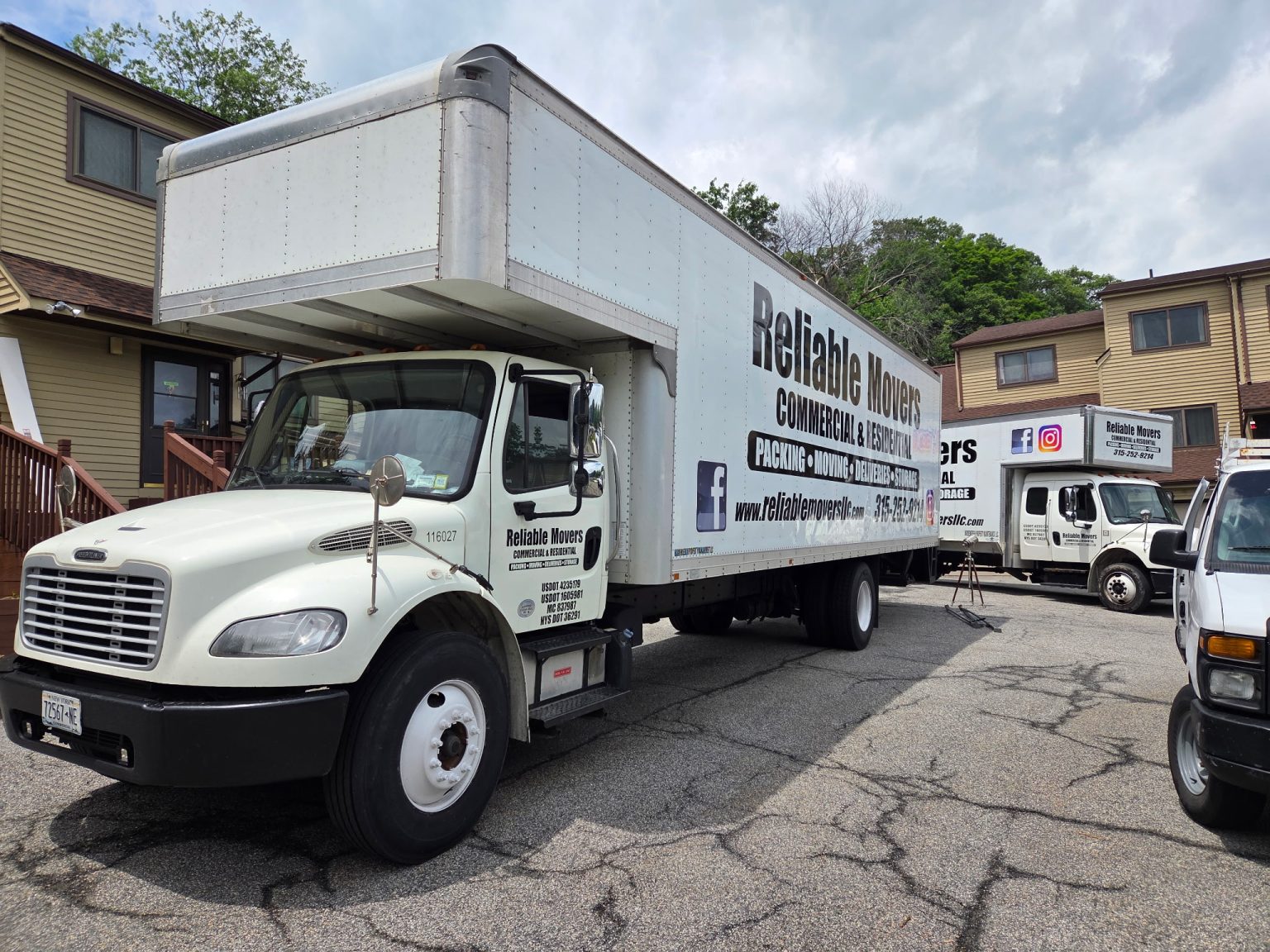 Reliable Movers crew completing a residential move in Central New York