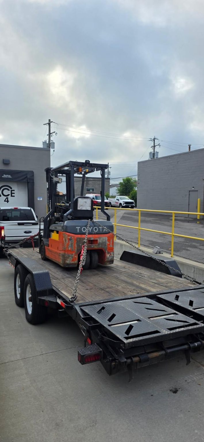 Commercial warehouse moving project completed by Reliable Movers