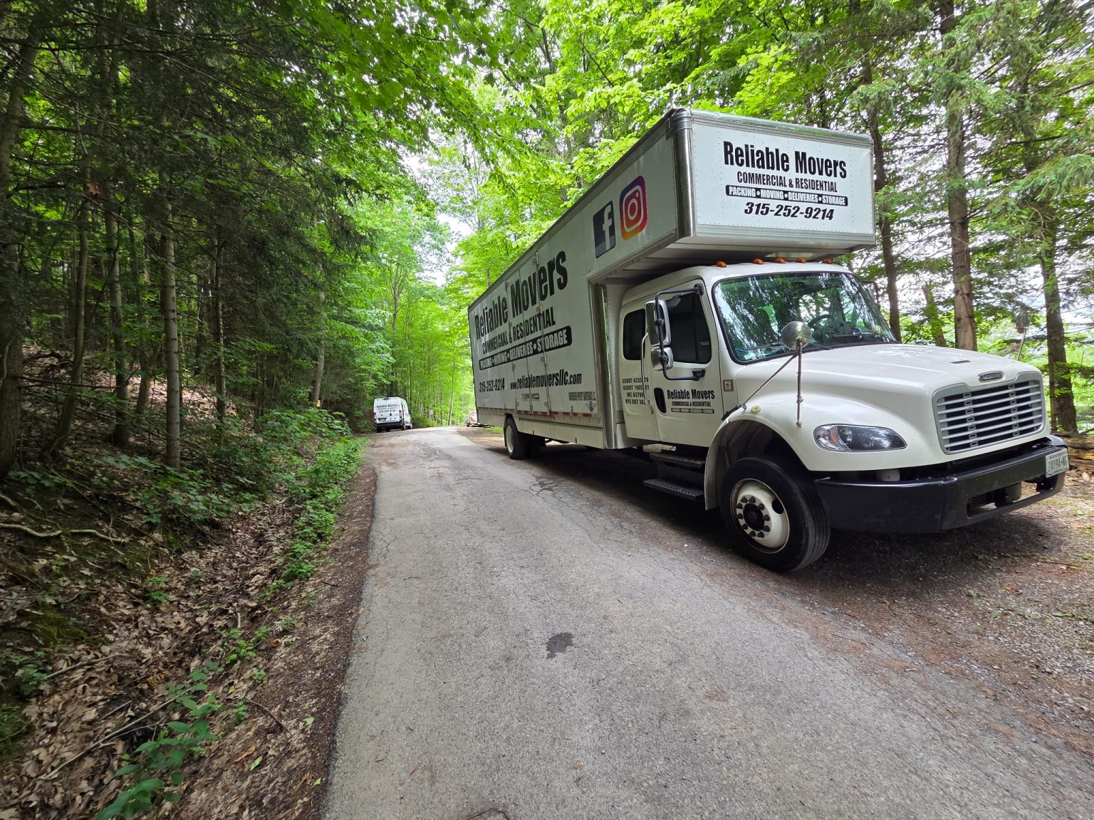 Reliable Movers completing a residential move in Central New York