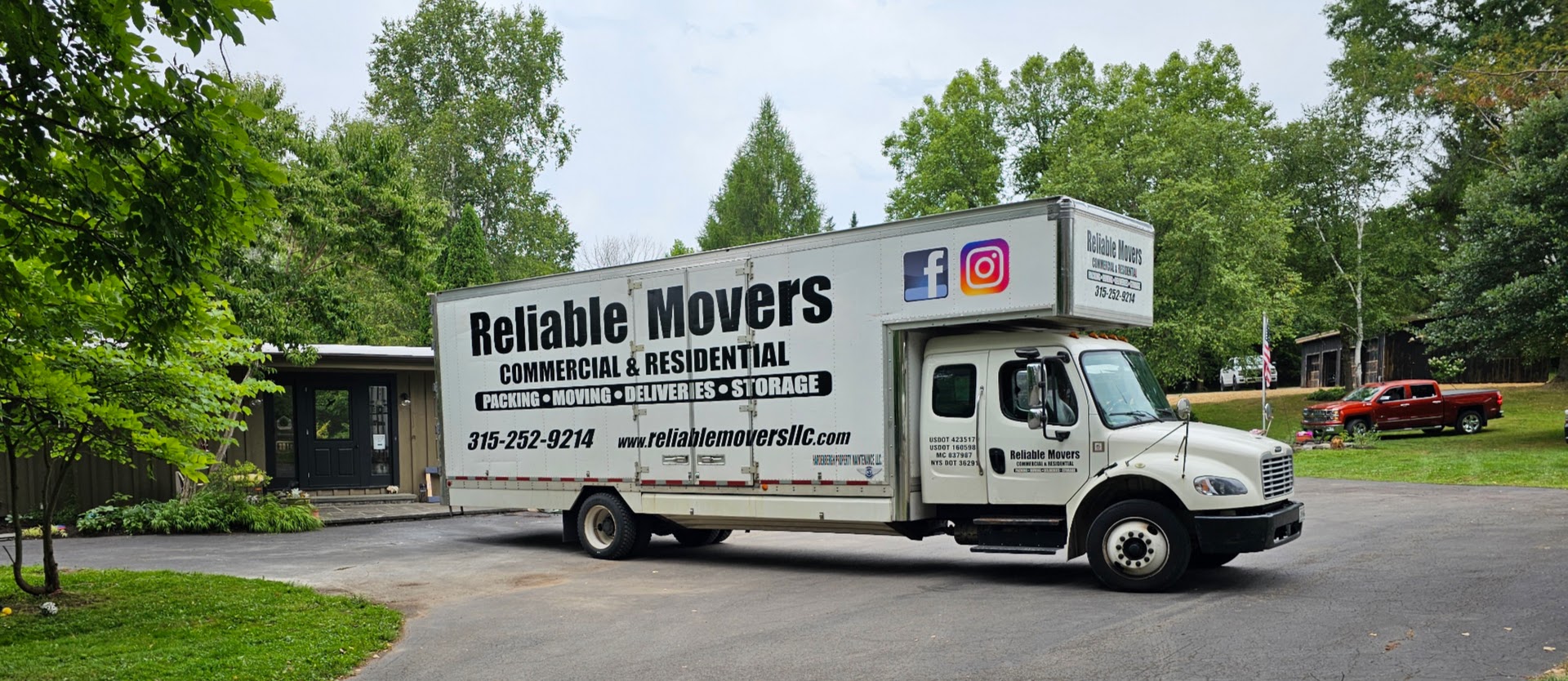 Reliable Movers completing a local moving and storage job in Central New York
